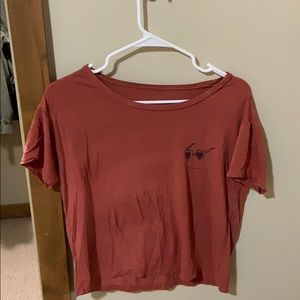 “No shade” American eagle tee